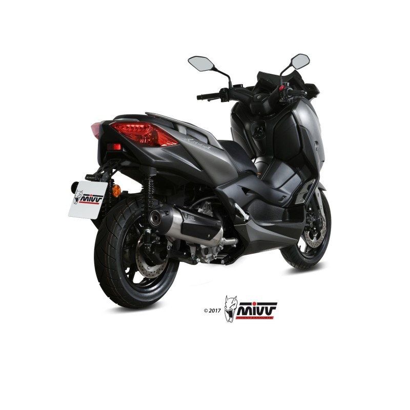 escape completo mivv 1x1 urban st steel yamaha x max 300 2017 20 c ya 0011 b
