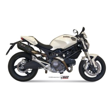 silenciosos mivvsuono acero negro carbon ducati monster 696 2008 14 d 023 l9 2