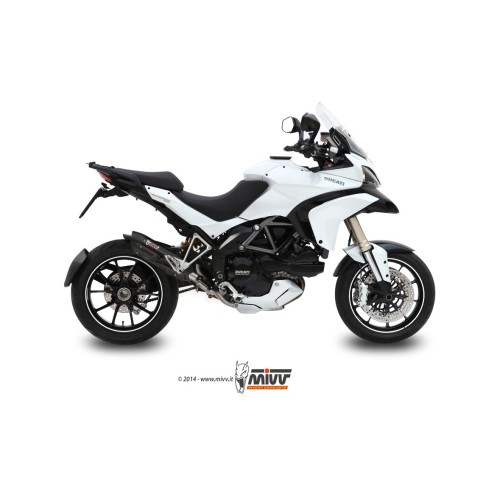 silencioso mivv suono acero negro carbon ducati multistrada 1200 2010 14 d 027 l9