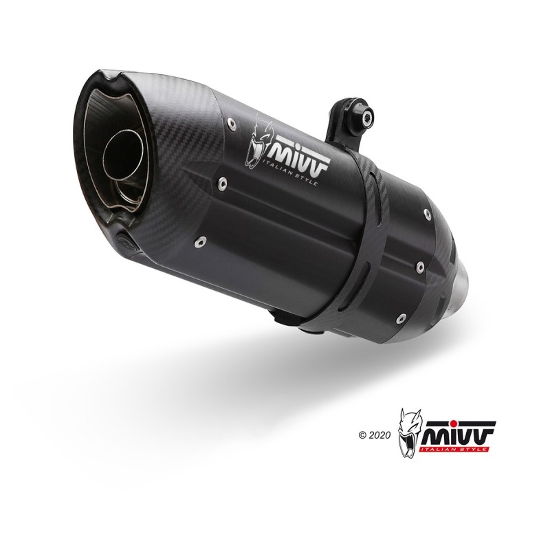 silencioso mivv suono acero negro carbon ducati multistrada 1200 15 17 1260 18 20