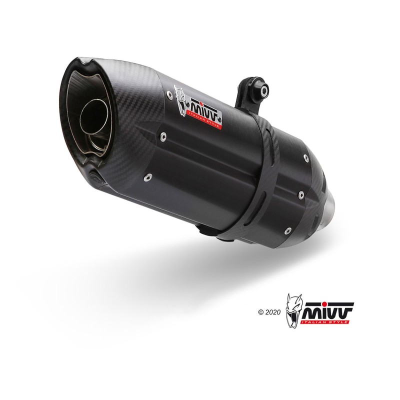 silencioso mivv suono acero negro carbon ducati multistrada 1200 15 17 1260 18 20