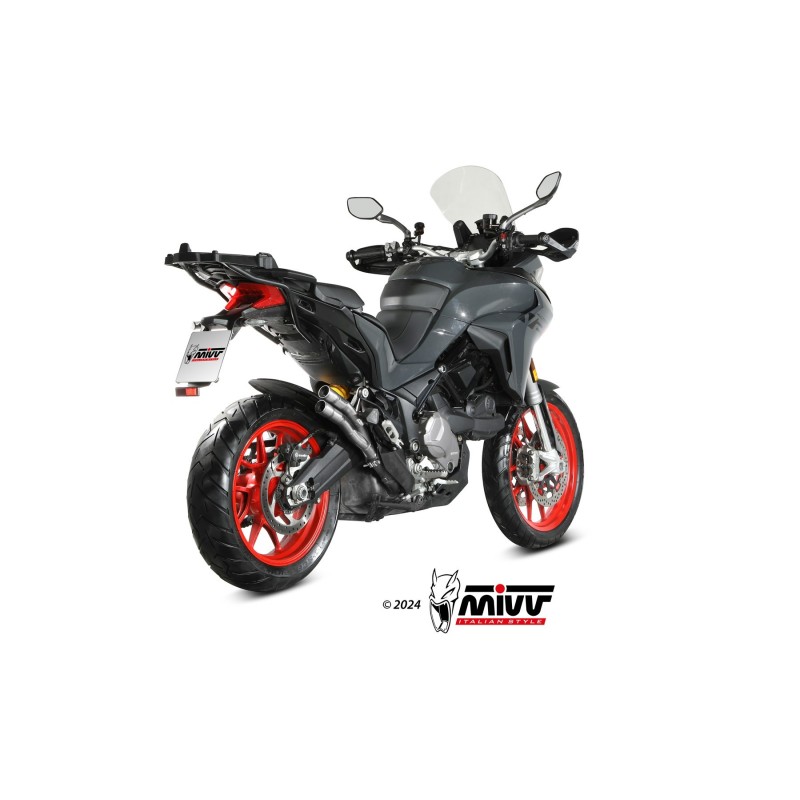 silencioso mivv double gun st acero ducati multistrada 950 s 2017 21 1200 enduro 2016 18