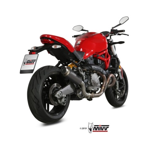 silencioso mivv gp pro black ducati monster 821 2018 20 monster 1200 2017 21 d 041 lxbp