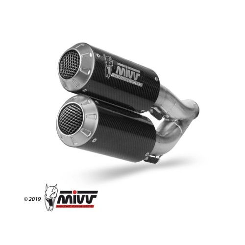 silenciosos mivv mk3 carbono ducati monster 821 2018 20 monster 1200 2017 21 d 042 sm3c