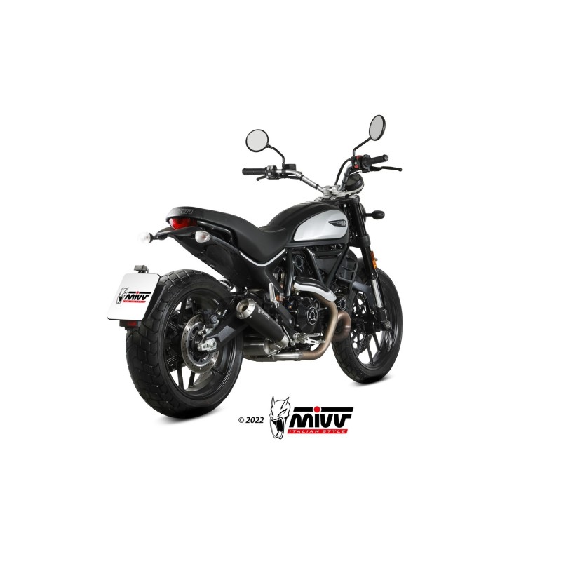 silencioso mivv x m1 inox negro ducati scrambler 800 icon icon dark 2021 22 d 050 lc4b