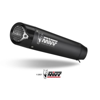 silencioso mivv x m5 black ducati hypermotard 698 mono 2024 26 d 055 lc5b