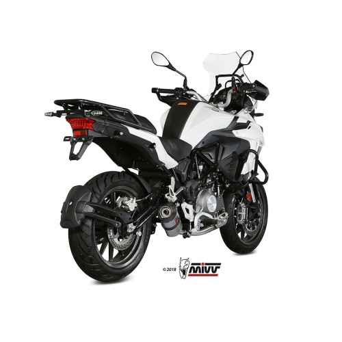 silencioso mivv oval titan c tapa carbono benelli trk 502 2017 24 e 003 l4c