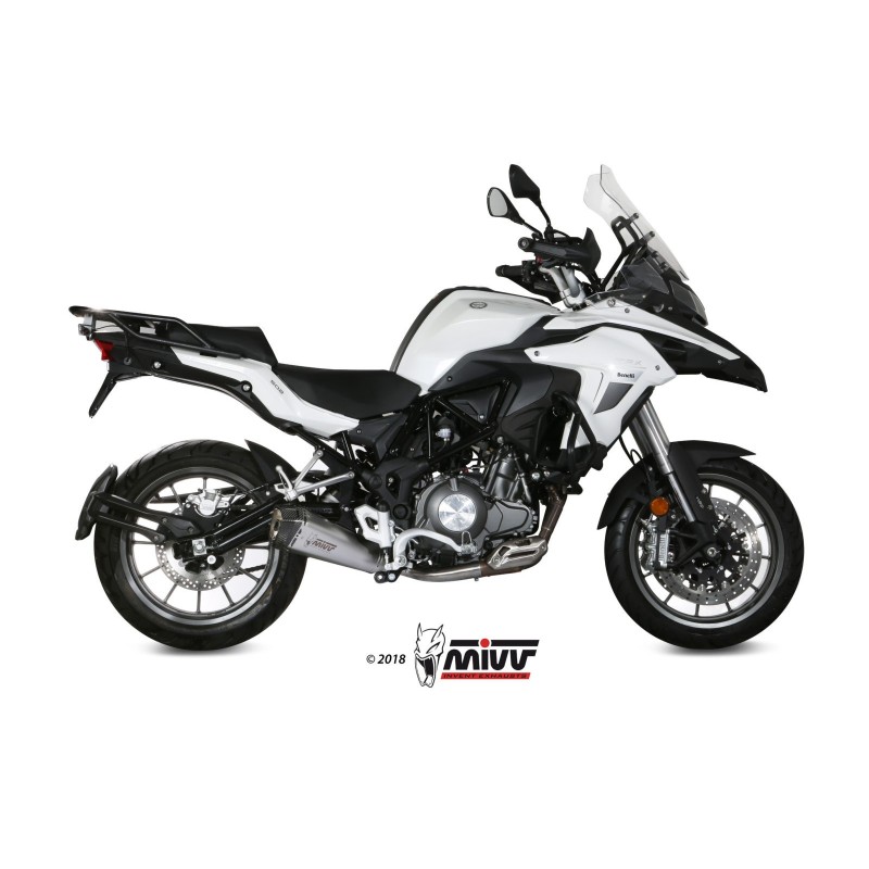 silencioso mivv delta race st acero benelli trk 502 2017 25 e 003 ldrx