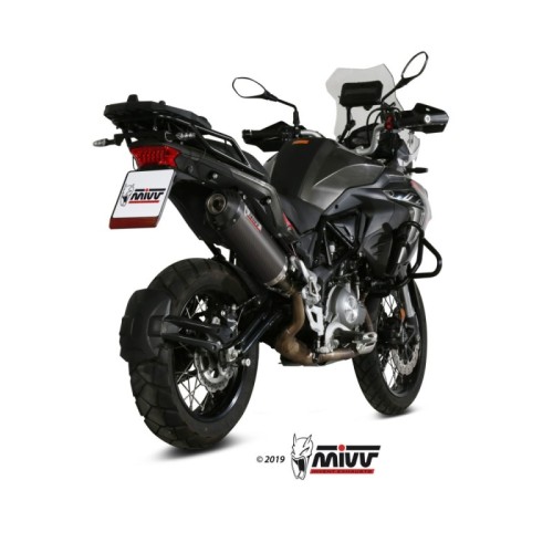 silencioso mivv oval carbono c tapa carbono benelli trk 502 x 2018 26 e 004 lec