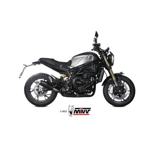 silencioso mivv x m1 inox negro benelli leoncino 800 2022 24 e 008 lc4b