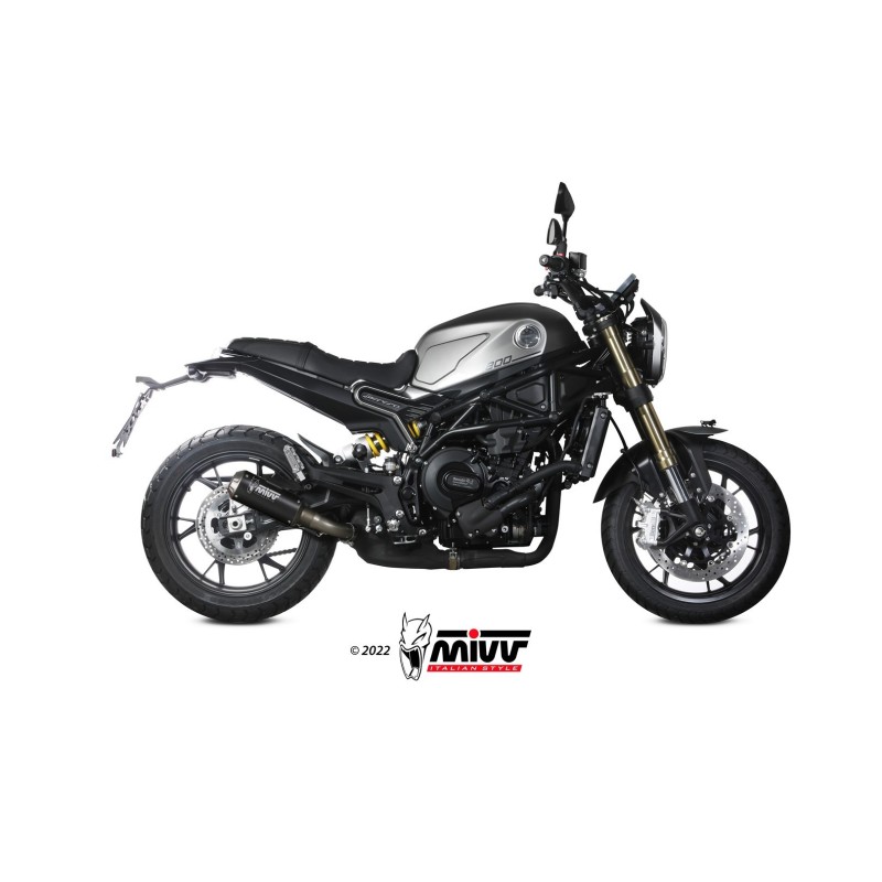 silencioso mivv mk3 black benelli leoncino 800 2022 24 e 008 sm3b