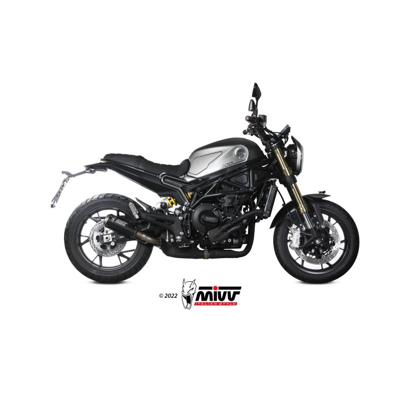 silencioso mivv mk3 carbono benelli leoncino 800 2022 24 e 008 sm3c