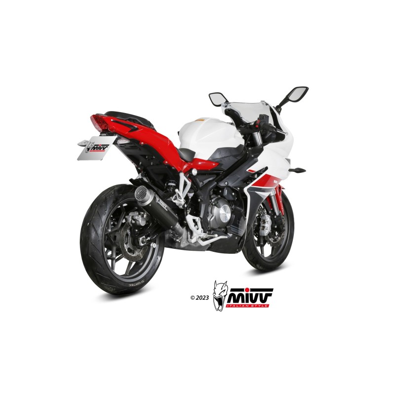 silencioso mivv gp pro carbono benelli bn 302 r 2017 20 e 010 l2p