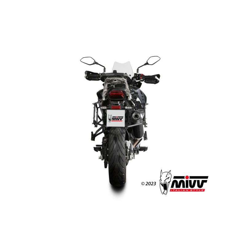 silencioso mivv oval carbono c tapa carbono benelli trk 702 x 2023 26 e 012 lec