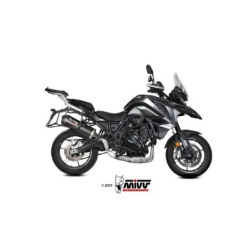 silencioso mivv oval acero negro carbon benelli trk 702 x 2023 26 e 012 lvc 2