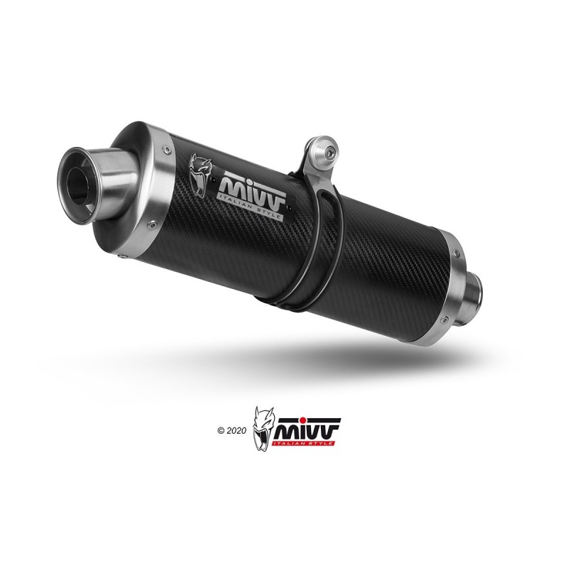 silencioso mivv oval carbono honda cbr 600 f 1999 00 h 008 l3