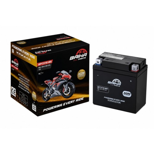 bateria de moto sin mantenimiento precargada baika ytz7s bs
