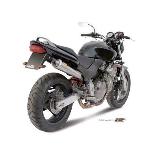 silencioso mivv x cone st acero honda hornet 600 1998 02 h 018 lc3