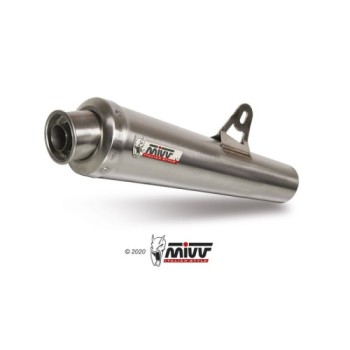 silencioso mivv x cone st acero honda hornet 600 2003 06 h 020 lc3