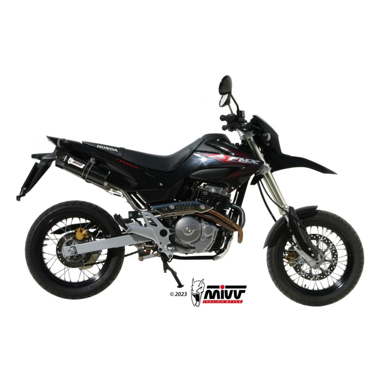 silenciosos mivvgp carbon c tapa carbono honda fmx 650 2005 06 h 034 l2sc