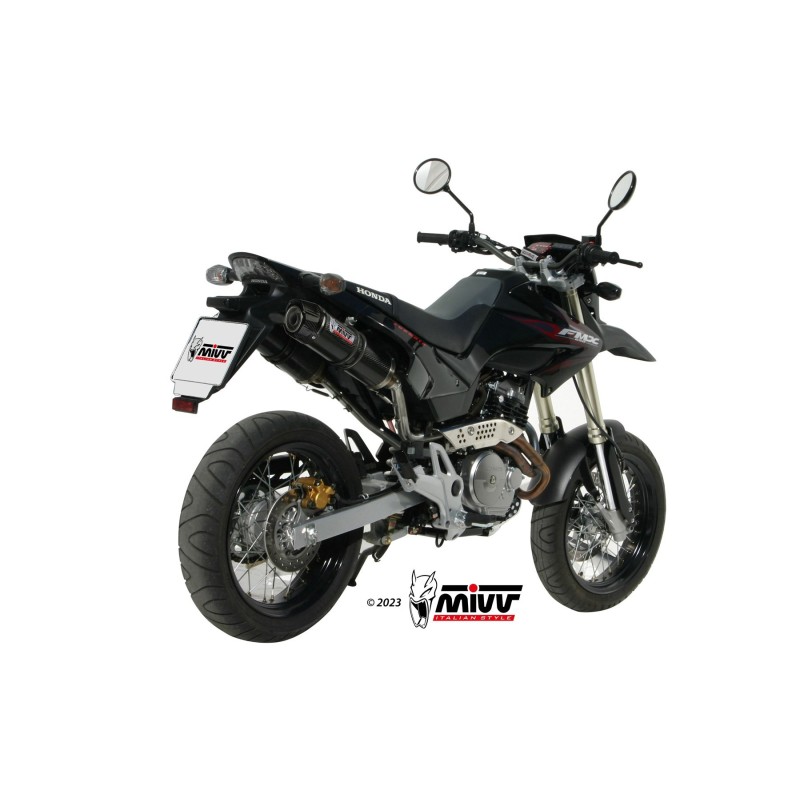 silenciosos mivvgp carbon c tapa carbono honda fmx 650 2005 06 h 034 l2sc