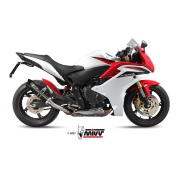 silencioso mivv gp acero negro carbon honda cbr 600 f 2011 13 hornet 600 2007 13