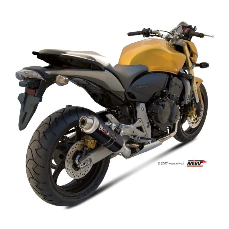 silencioso mivv gp black honda cbr 600 f 2011 13 hornet 600 2007 13 h 038 lxb