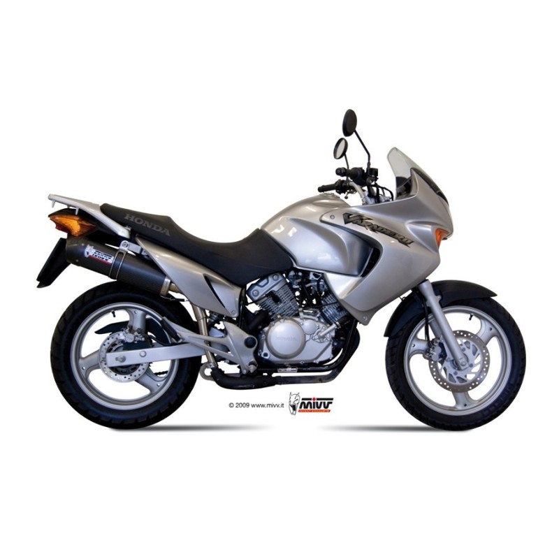 silencioso mivv oval carbono c tapa carbono honda xl 125 varadero2007 11 h 044 l3c