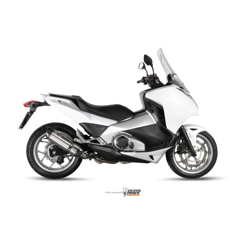 silencioso mivv suono st acero carbono honda integra700 750 nc 700 750 s x h 046 l7