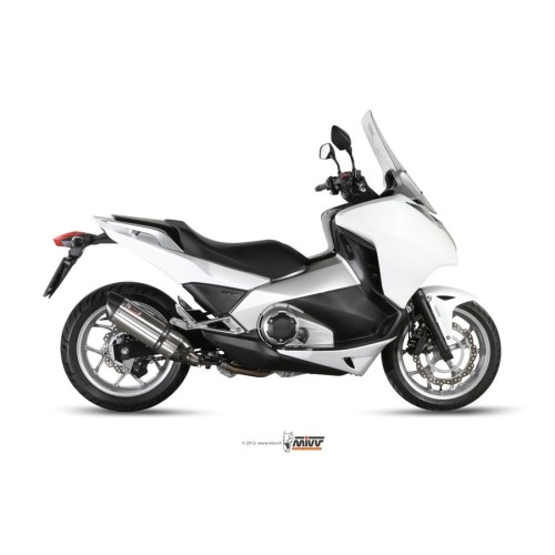 silencioso mivv suono st acero carbono honda integra700 750 nc 700 750 s x h 046 l7