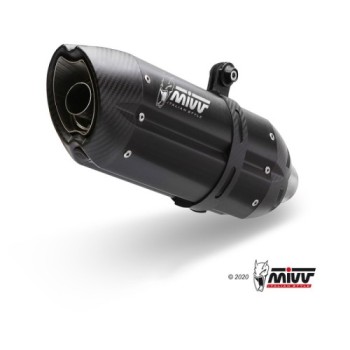silencioso mivv suono acero negro carbon honda integra700 750 nc 700 750 s x h 046 l9