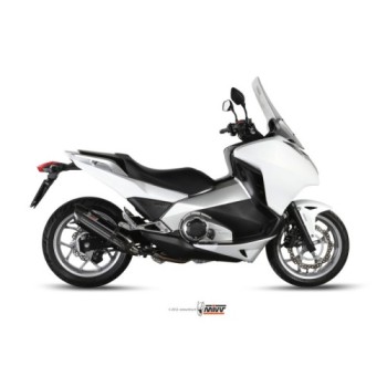 silencioso mivv suono acero negro carbon honda integra700 750 nc 700 750 s x h 046 l9 2