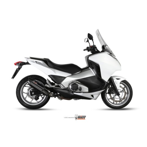 silencioso mivv suono acero negro carbon honda integra700 750 nc 700 750 s x h 046 l9