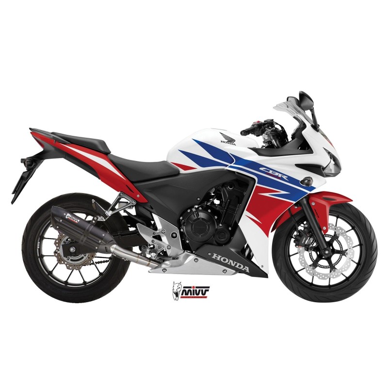 silencioso mivv suono acero negro carbon honda cb 500 f x cbr 500 r 2013 15 h 051 l9