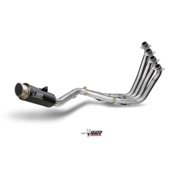 escape completo mivv 4x2x1 gp pro carbono honda cb 650 f 2014 18 h 055 l2p