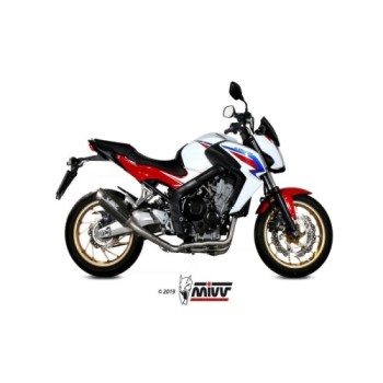 escape completo mivv 4x2x1 gp pro carbono honda cb 650 f 2014 18 h 055 l2p 2