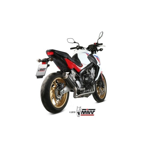 escape completo mivv 4x2x1 gp pro carbono honda cb 650 f 2014 18 h 055 l2p