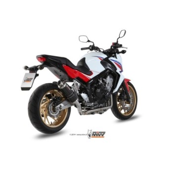 escape completo mivv 4x2x1 gp carbon honda cb 650 f 2014 18 h 055 l2s 2