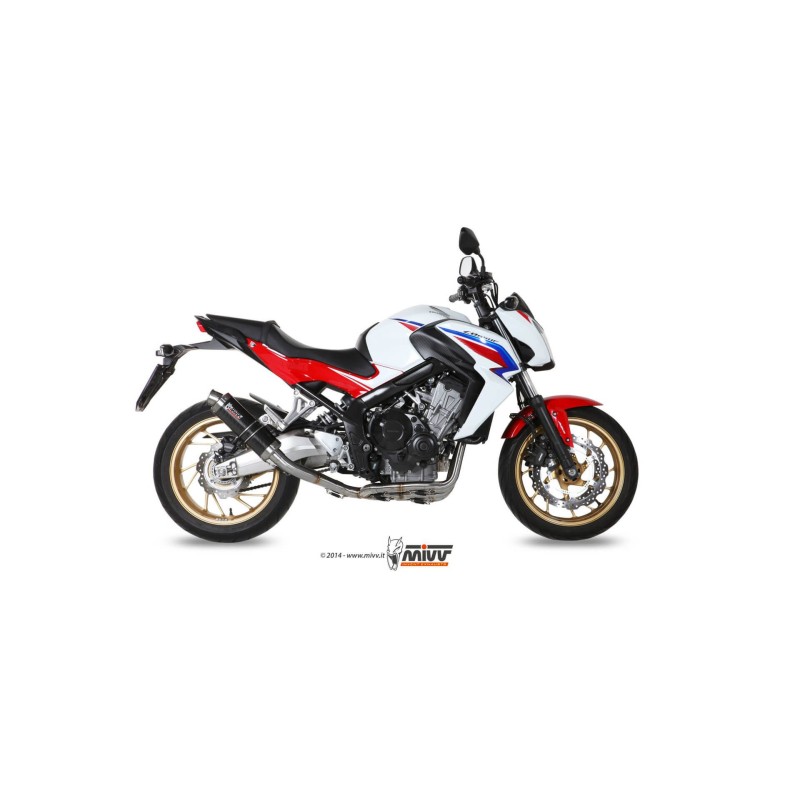escape completo mivv 4x2x1 gp carbon honda cb 650 f 2014 18 h 055 l2s