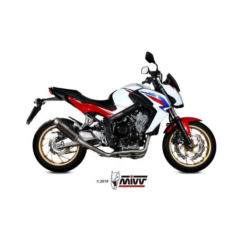 escape completo mivv 4x2x1 gp pro black honda cb 650 f 2014 18 h 055 lxbp