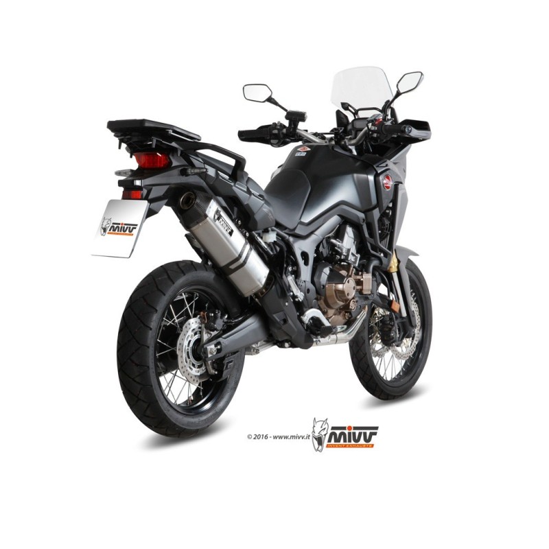 silencioso mivv speed edge st acero carbono honda crf 1000 l africa twin 2016 19 h 059 lrx