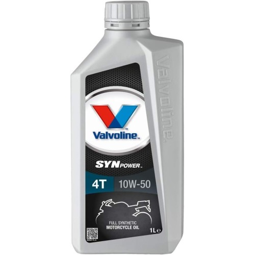 aceite de motor 4t valvoline synpower 10w50 1 litro 862067