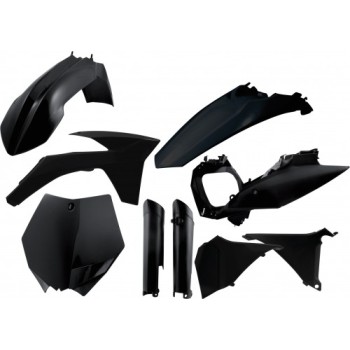kit de plasticos acerbis 0015702 090 negro para ktm sx f 250 2011