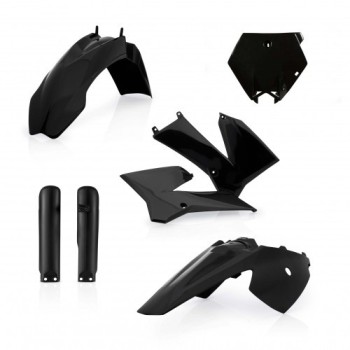 kit de plasticos acerbis 0016374 090 negro para ktm sx 85 2006 2012