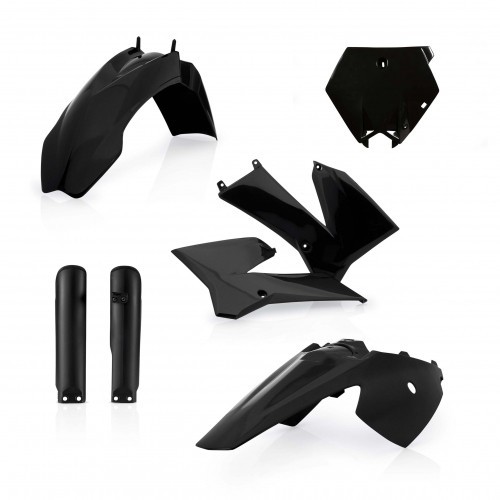 kit de plasticos acerbis 0016374 090 negro para ktm sx 85 2006 2012