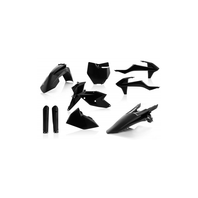 kit de plasticos acerbis 0021741 090 negro para ktm sx y sx f 2016 2018