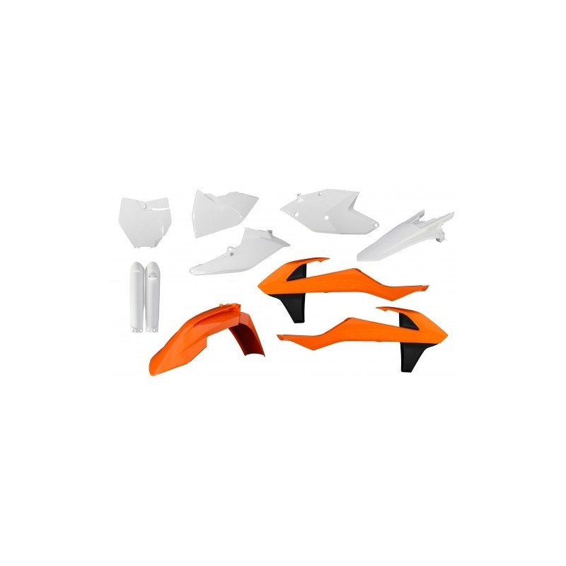 kit de plasticos acerbis 0021741 553 016 replica ktm para sx y sx f 2016 2018