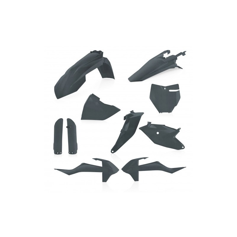kit de plasticos acerbis 0022933 072 gris para ktm sx 85 2018 2024