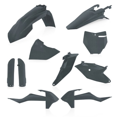 kit de plasticos acerbis 0022933 072 gris para ktm sx 85 2018 2024
