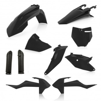 kit de plasticos acerbis 0022933 090 negro para ktm sx 85 2018 2024